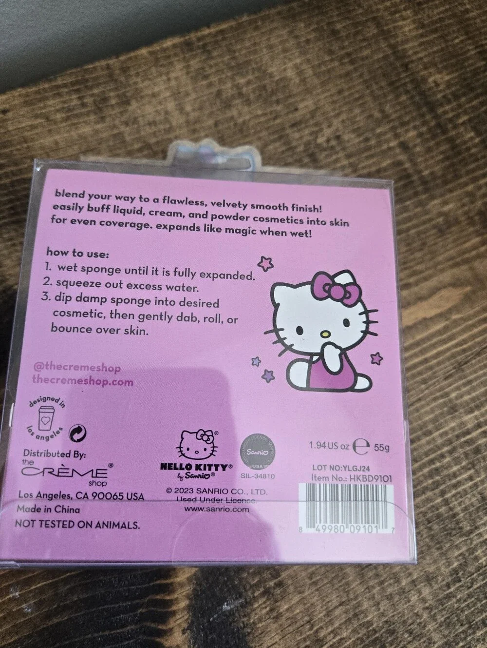 Hello Kitty X The Creme Shop Premium Plush Blender Duo